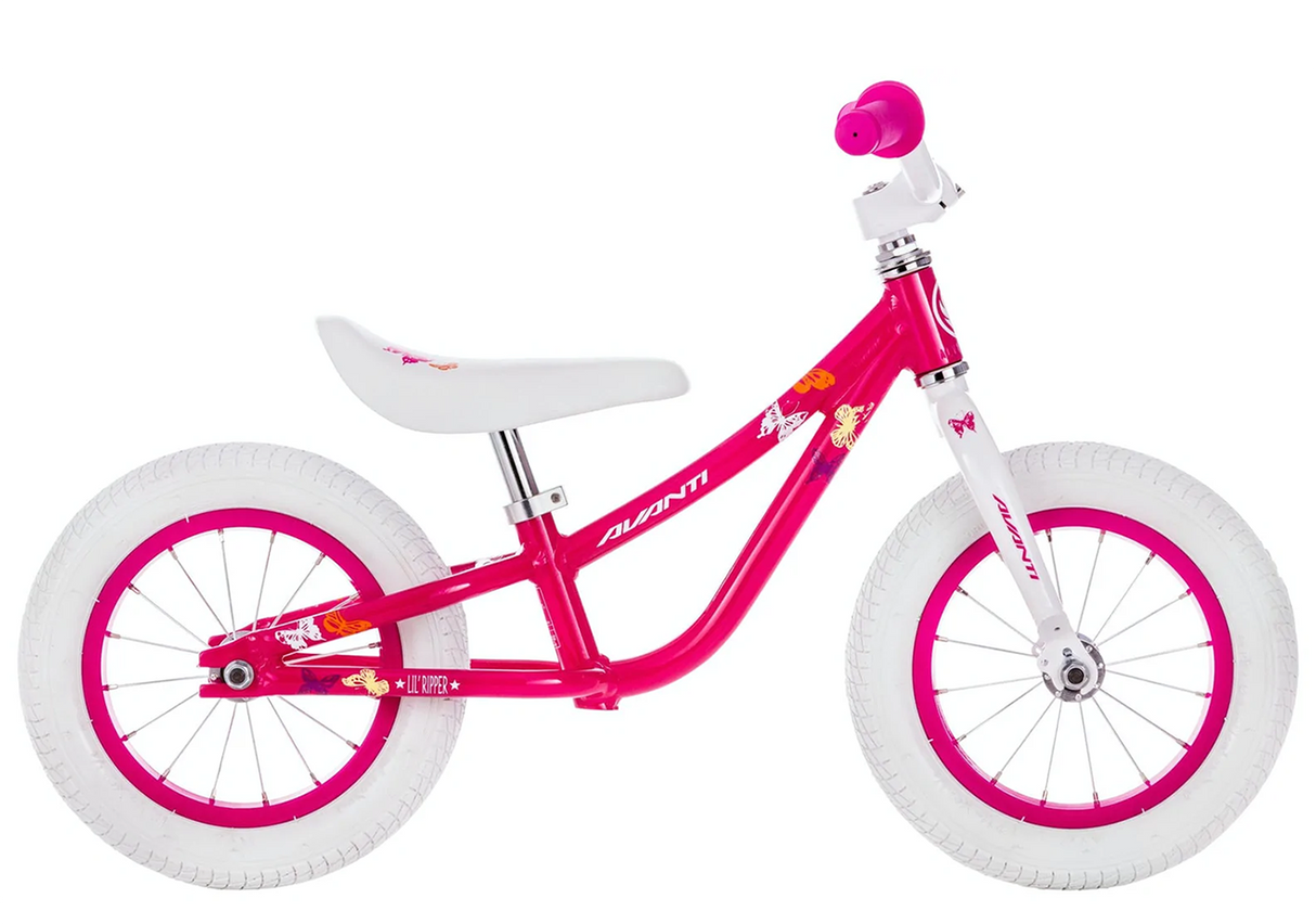 12 Avanti Lil Ripper Balance Bike Pink Ivanhoe Cycles