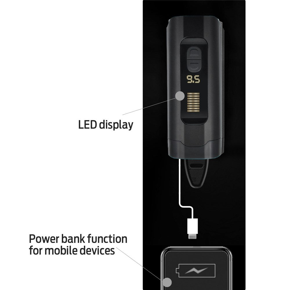 Azur Crux 1000 Front Light with Power Bank