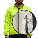 Azur Transverse Reversible Reflective Jacket