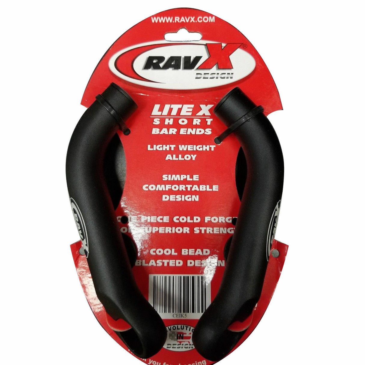 RavX Lite X Short Alloy Bar Ends