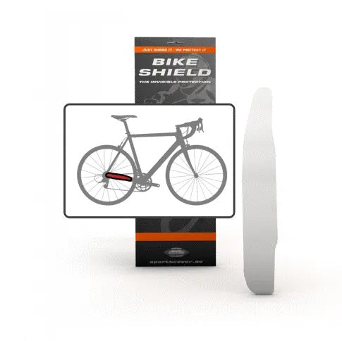 Bike Shield Kit Protezione Catena E Cavi – Trasparente, Invisibile, Antigraffio – 3 Pezzi