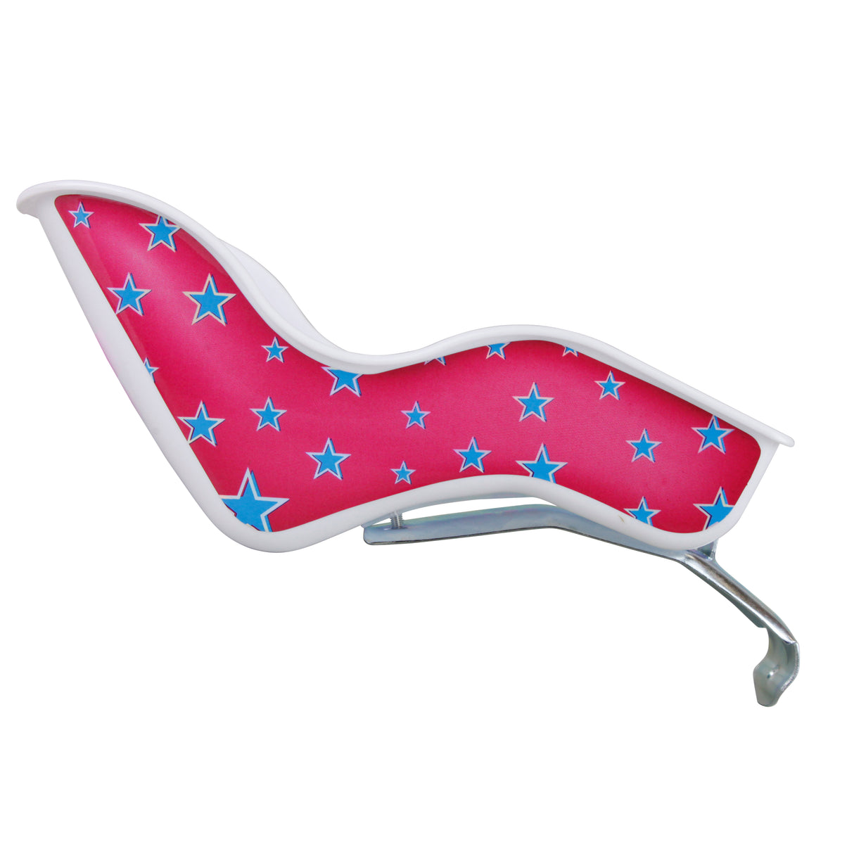 Bikes Up Kids Doll Seat - Reddy Pink/Blue Stars