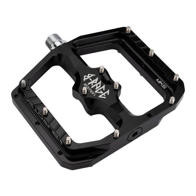 Burgtec Penthouse Flat MK5 B-Rage Edition Pedals in Black