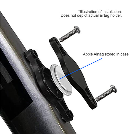 MrControl Apple Airtag Holder Bottle Cage Mount