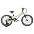 ByK E350x1 MTB 18-inch kids bike in Sage Green with training wheels