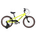 Byk E350 18-inch kids bike in fluro yellow with black highlights