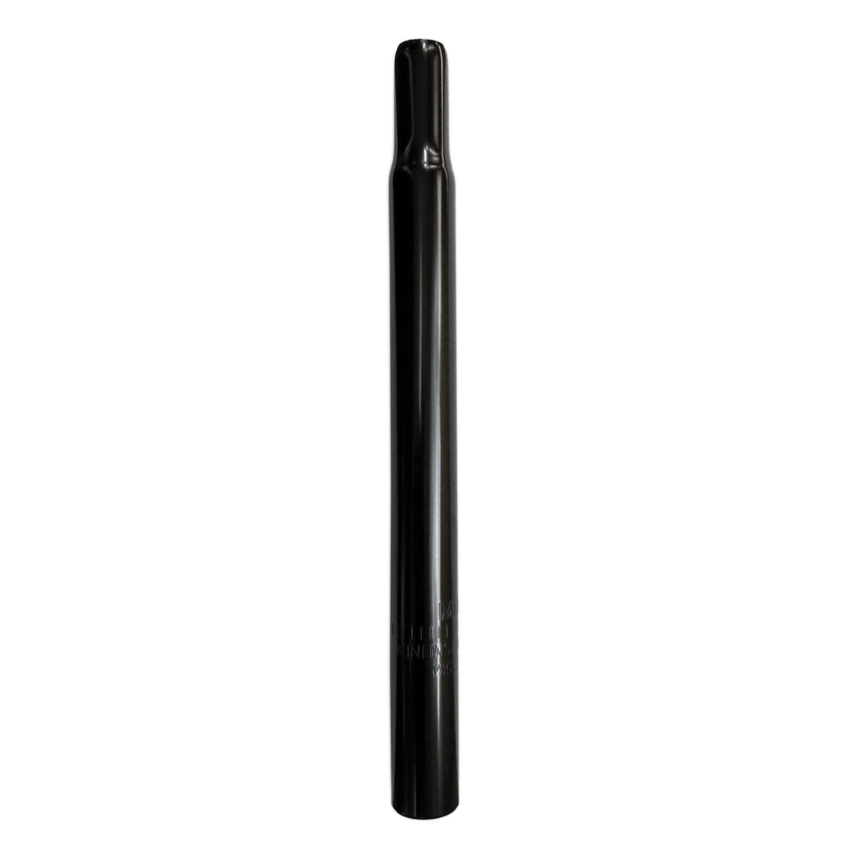 Seatpost 27.2 x 200mm Alloy Black Straight No Clamp