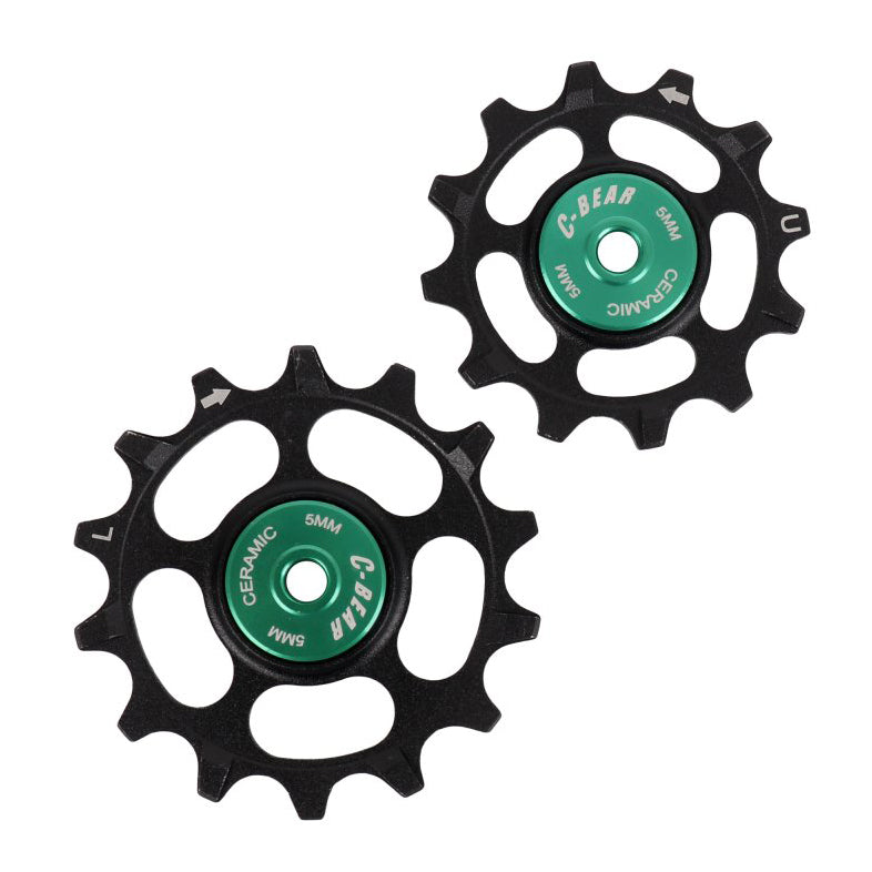 Jockey Wheel Pulley Kit C-Bear Ceramic Bearings SRAM Eagle 12s