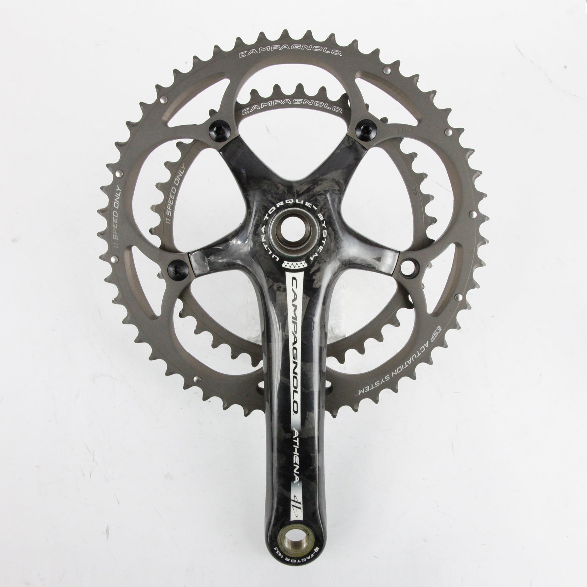 Campagnolo Athena Carbon Crankset 11 Speed 53/39T 170mm Ivanhoe
