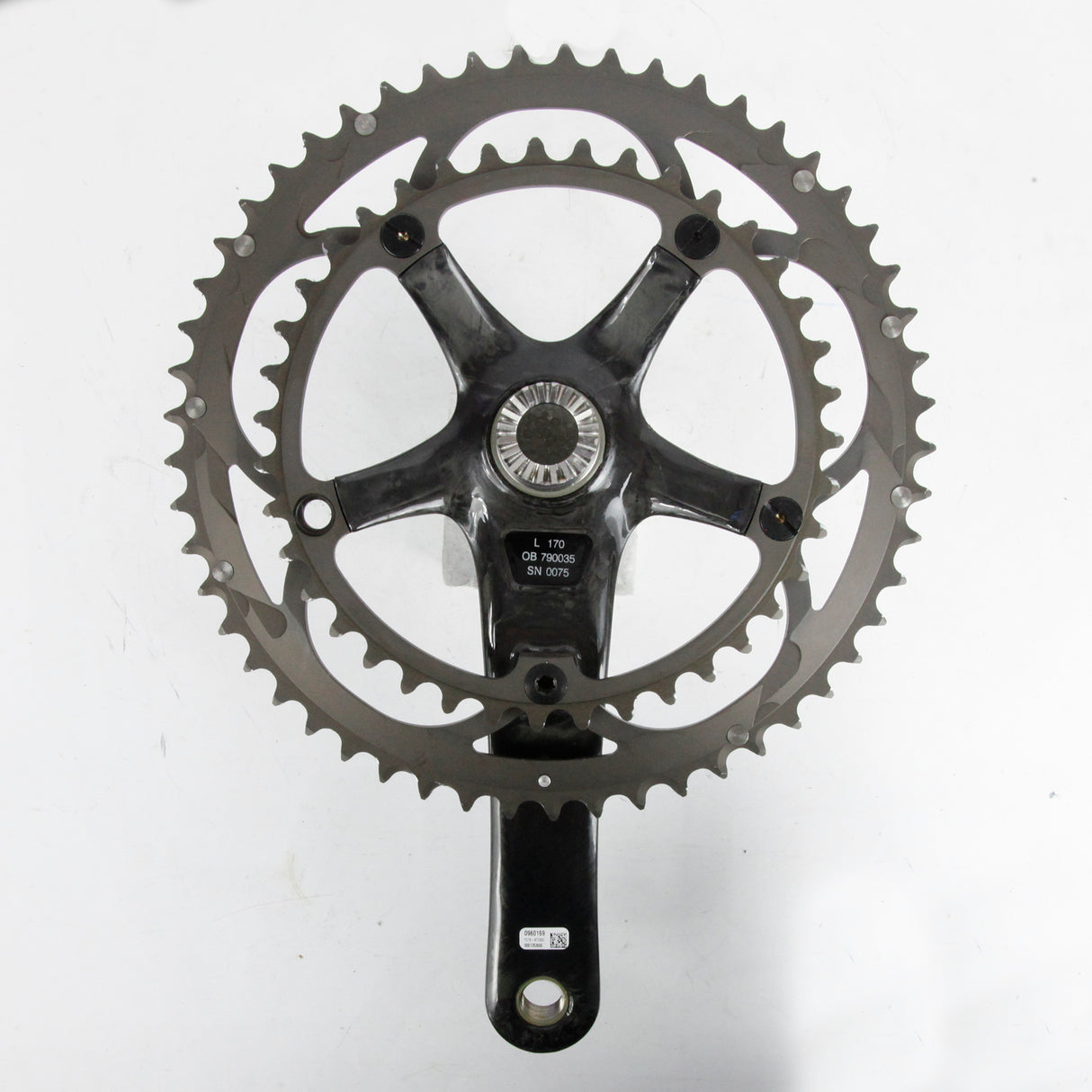 Crankset 11 Speed Campagnolo Athena Carbon 53/39T 170mm (New take-off)