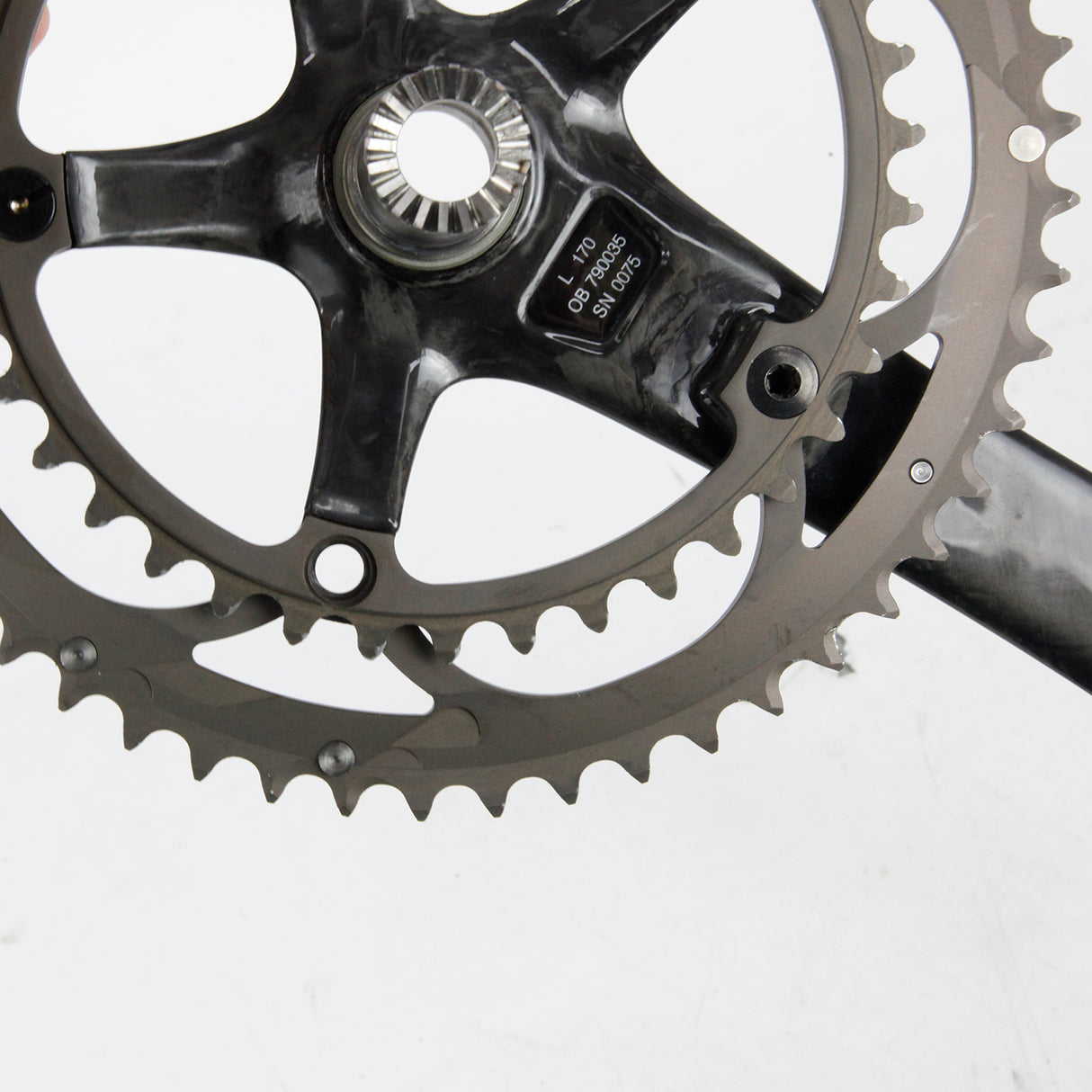 Crankset 11 Speed Campagnolo Athena Carbon 53/39T 170mm (New take-off)