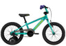 Cannondale Kids Trail 16-inch kids bike in turquoise with yellow and purple highlights