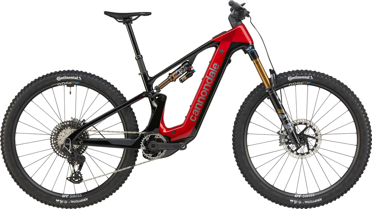 Cannondale Moterra 1 EMTB black/red