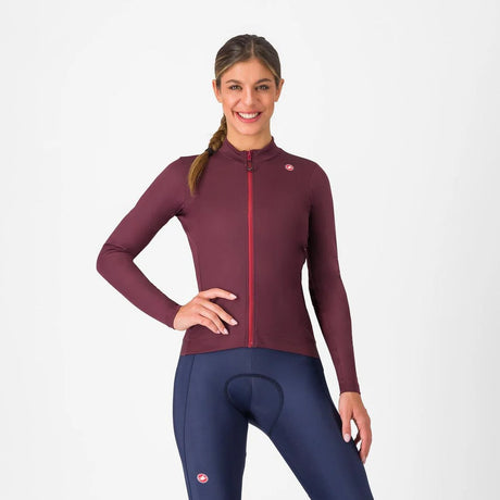 Castelli Womens Espresso Thermal Long Sleeve Jersey