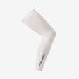 castelli leg sleeve upf 50+ white
