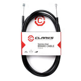 Brake Cable Set Clarks Stainless Steel Inner with Housing 5mm Black