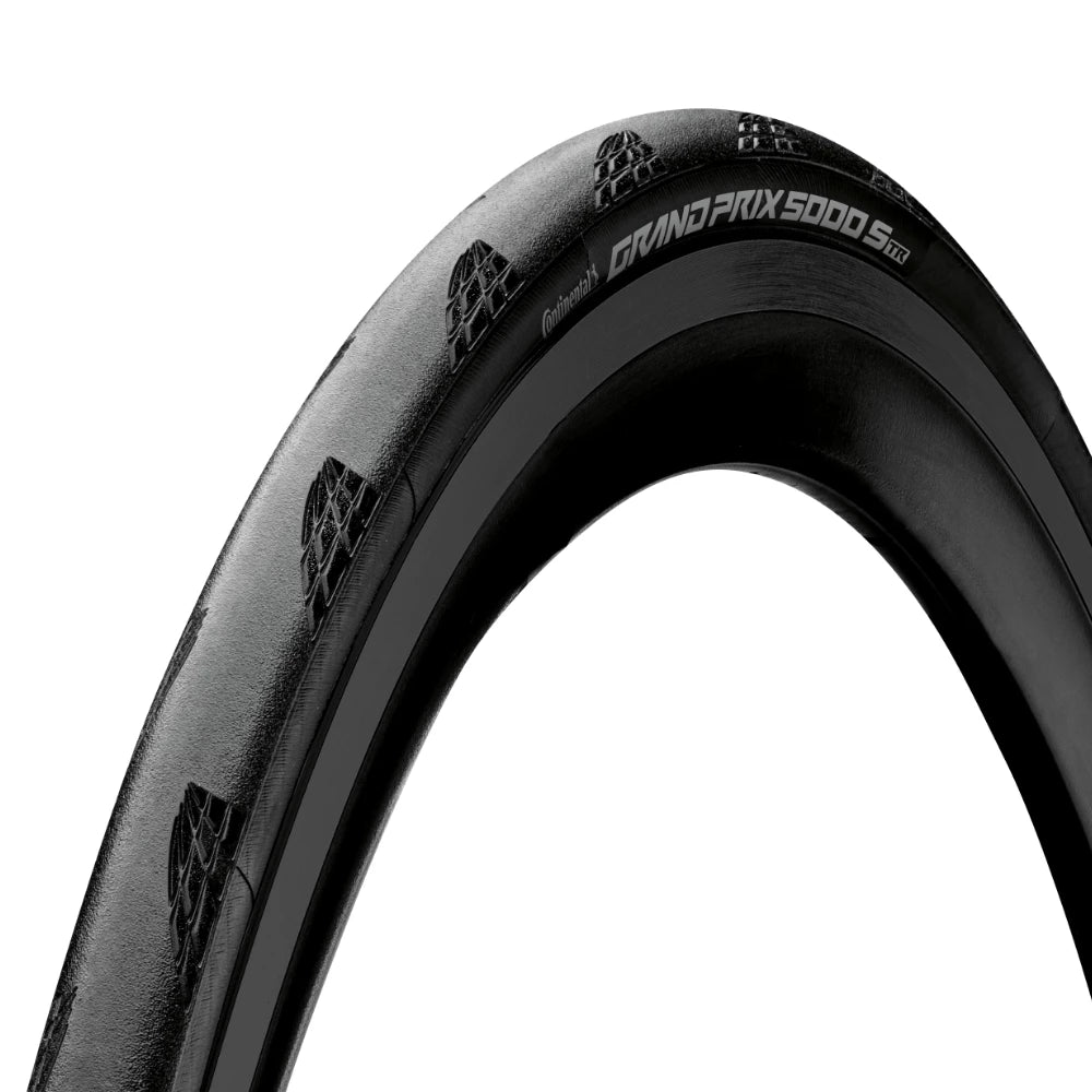 Continental GP5000 S TR road bike tyre with black sidewall