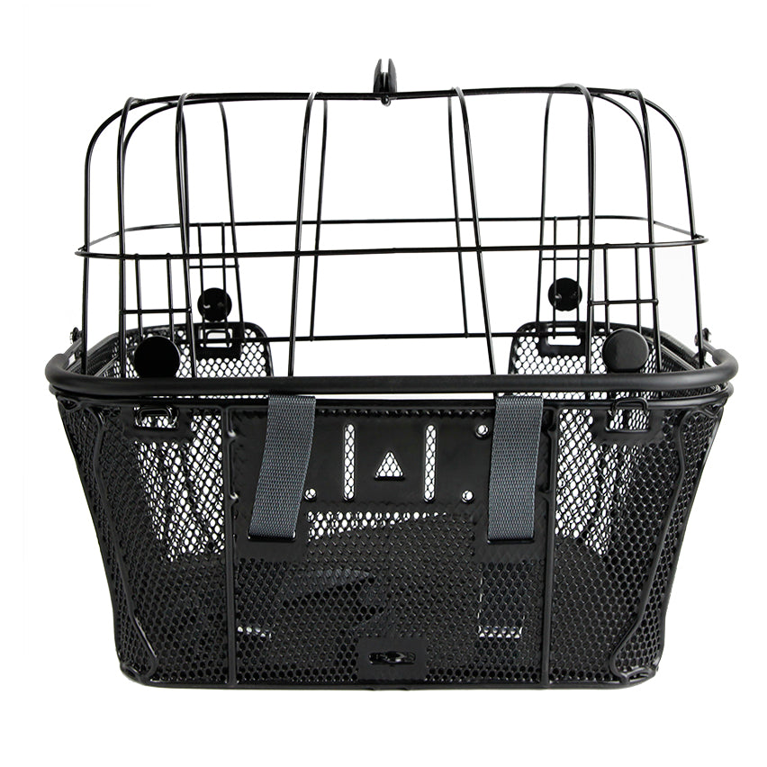 Pet Carrier Front Basket Wire Mesh with Handle (8859)