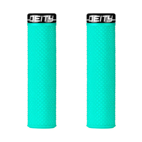 Deity Supracush MTB Grips Turquoise