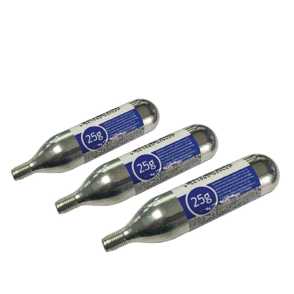 Azur Co2 Air Cartridge 25g - 3 Pack