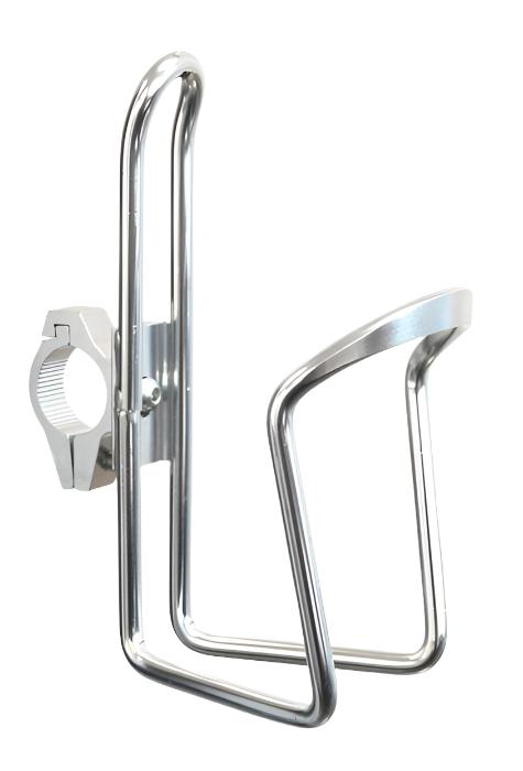 Pro Series Alloy Handlebar Bottle Cage Silver (6129A)