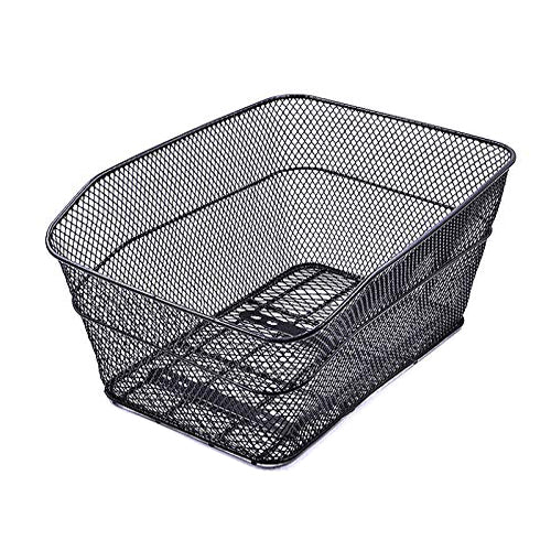 BPW Narrow Mesh Fixed Rear Basket - Black (1169B)