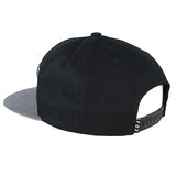 Fox Posessed Snapback Hat - Black/Grey