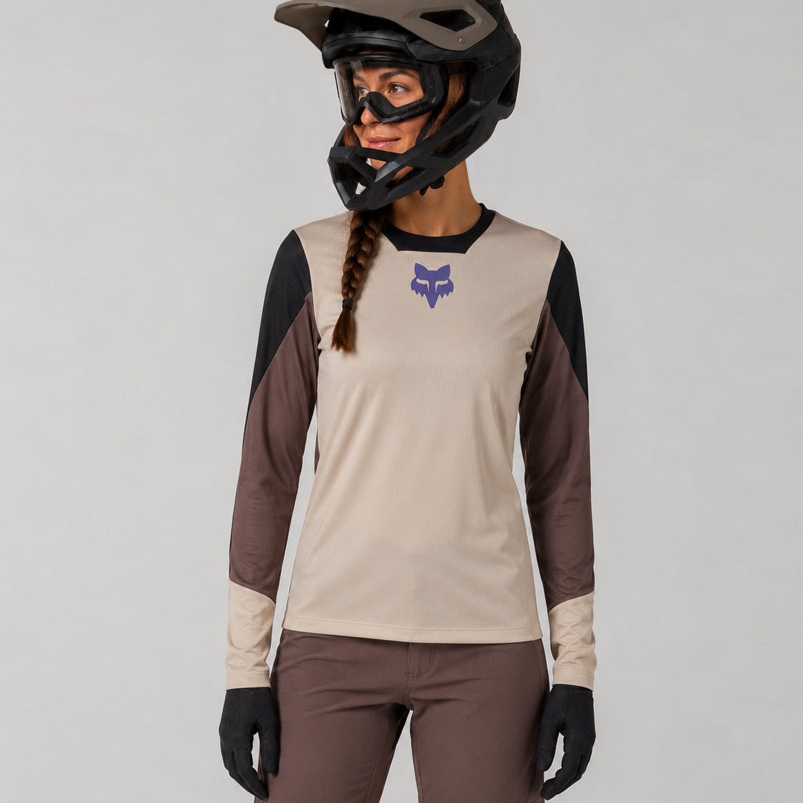 Fox Womens Defend Long Sleeve Jersey Park (2026)