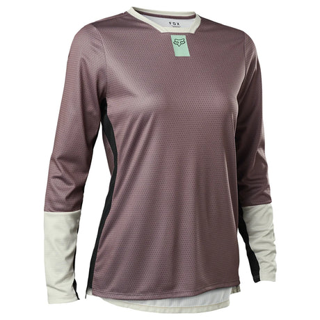 Fox Womens Defend Long Sleeve Jersey (2023)