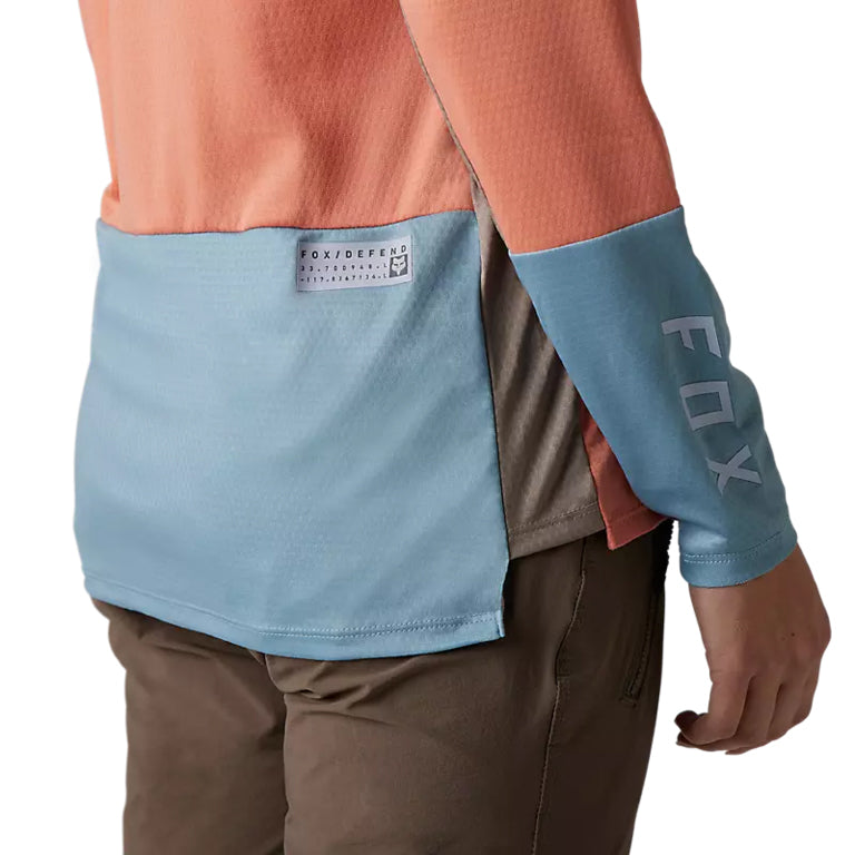 Fox Womens Defend Long Sleeve Jersey (2023)