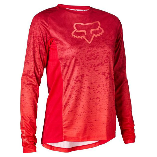 Fox Womens Defend Lunar Long Sleeve Jersey (2021)