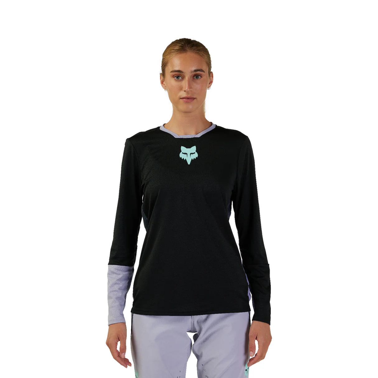 Fox Womens Defend Race Long Sleeve Jersey (2023)