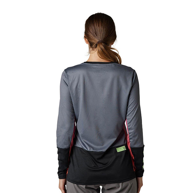 Fox Womens Defend Race Long Sleeve Jersey (2023)
