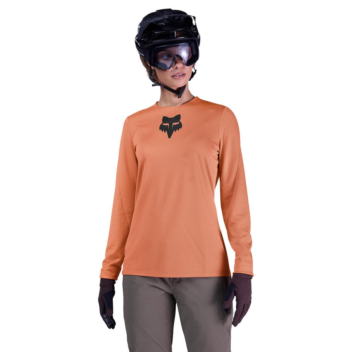 Fox Womens Ranger Long Sleeve Jersey Fox Head (2026)