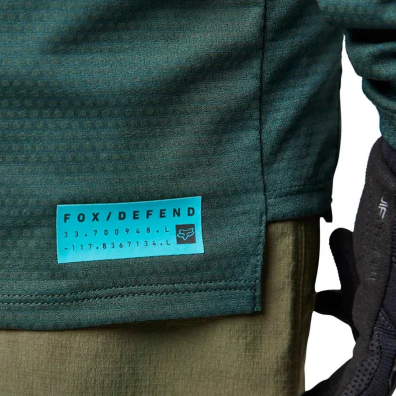 Fox Youth Defend Long Sleeve Jersey (2022)