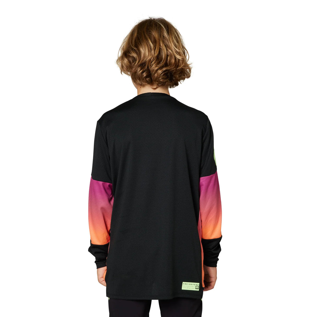 Fox Youth Defend Race Long Sleeve Jersey (2024)
