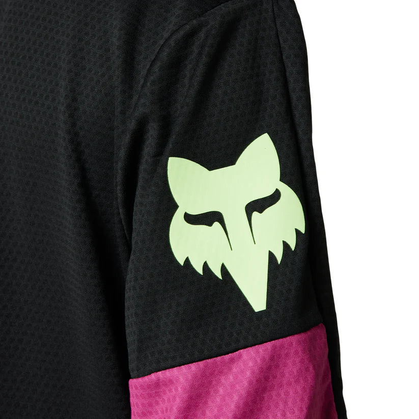 Fox Youth Defend Race Long Sleeve Jersey (2024)