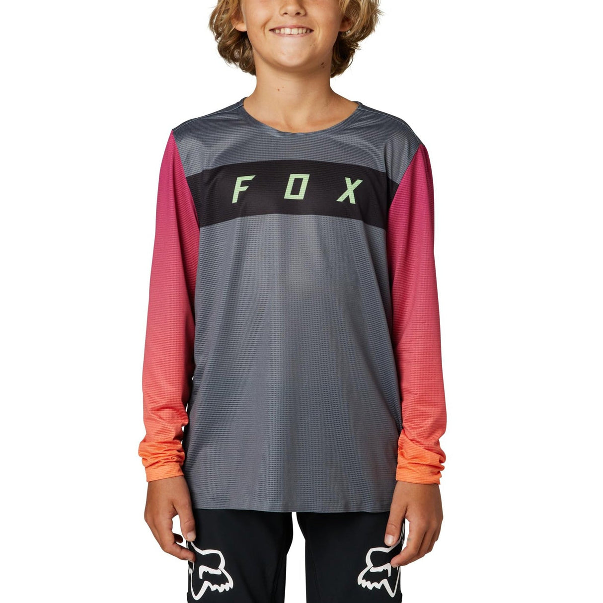 Fox Youth Flexair Long Sleeve Jersey (2024)