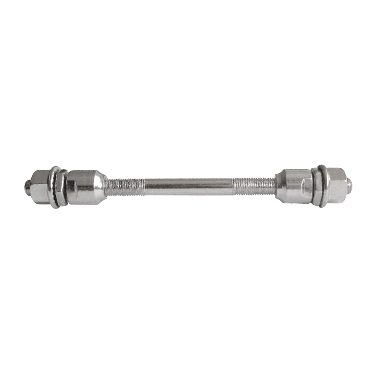 Axle Rear 185mm with Cone & Nut Silver (1037)