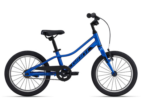 Giant ARX 16 Lightweight 16-inch kids bike in sapphire.