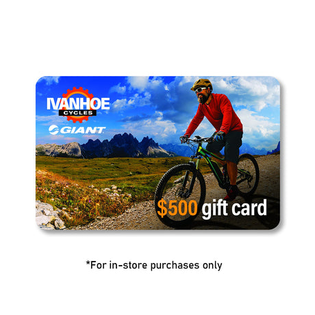 Ivanhoe Cycles Gift Card (In-store only)