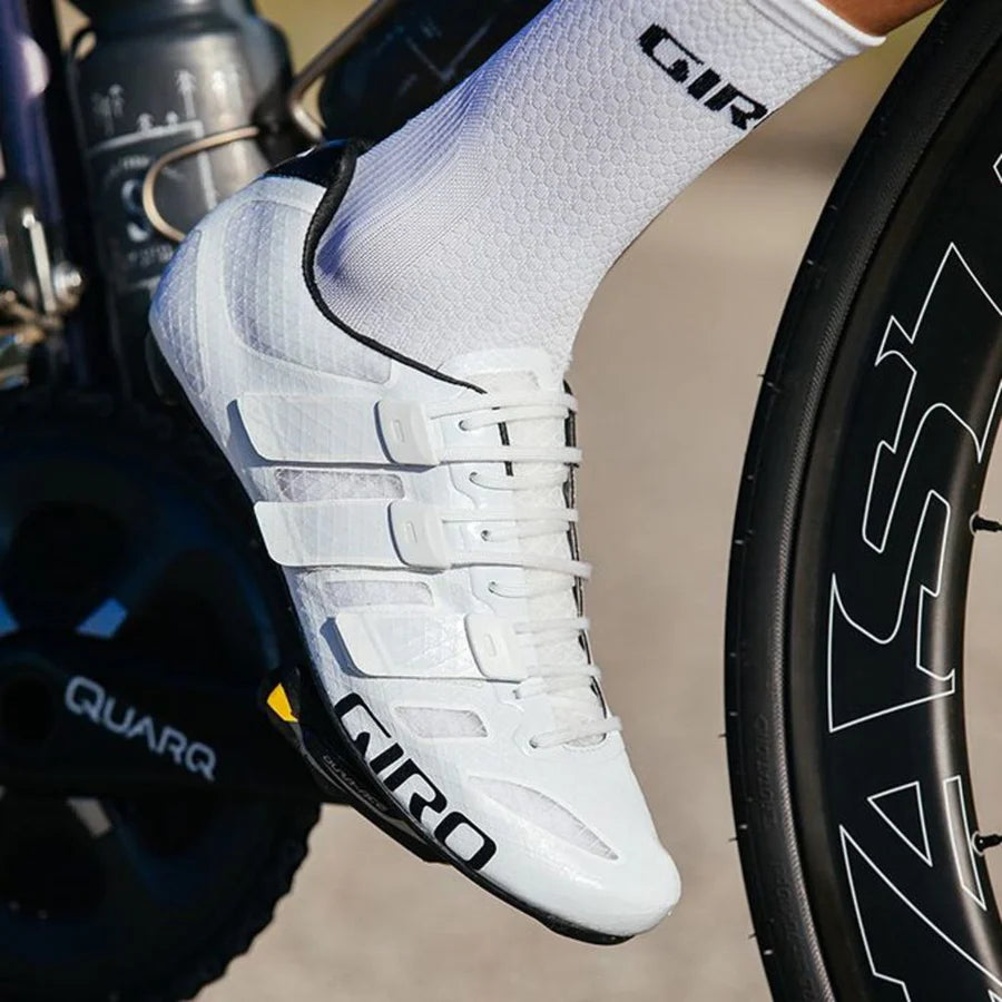 Giro Prolight Techlace Road Shoes White 48 (New, Discoloured)