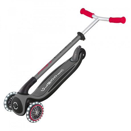 Globber Master 3 Wheel Folding Scooter with Lights