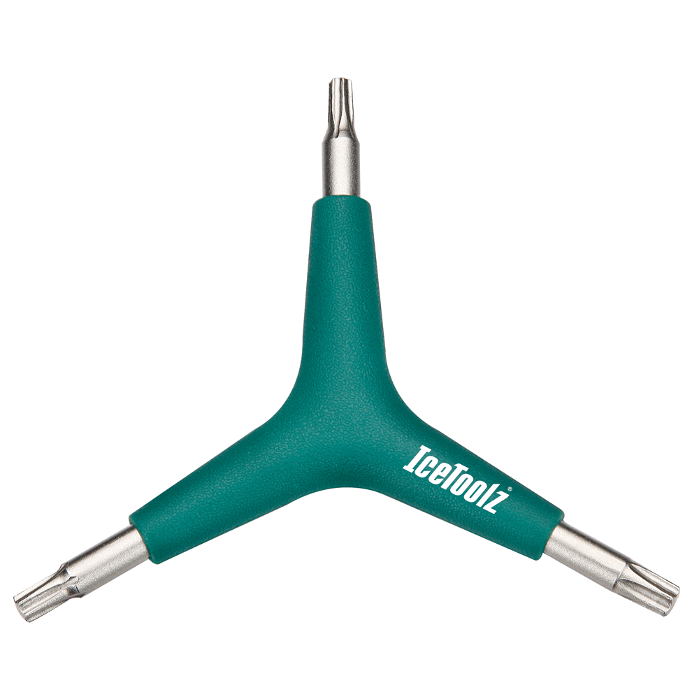 Tool Icetoolz 70T2 Y-Key Torx T25/T30/T40 Green