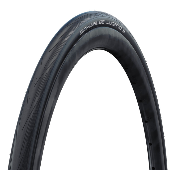 Tyre 700 x 23 Schwalbe Lugano II Wirebead Black
