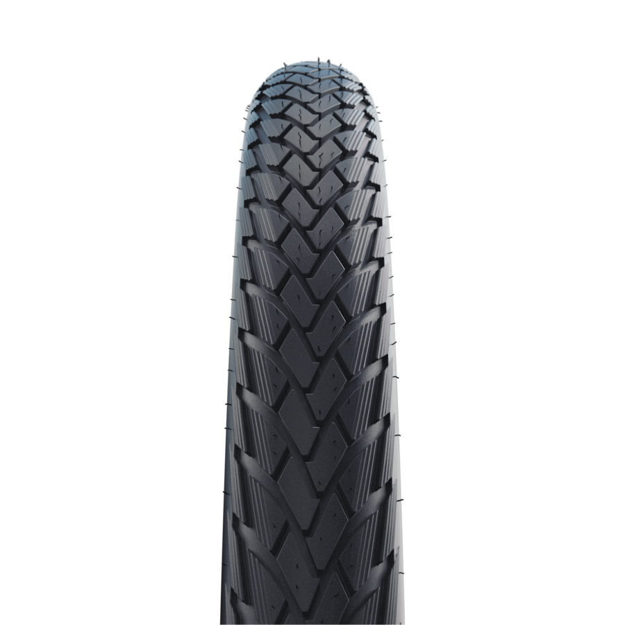 Tyre 700 x 38 Schwalbe Marathon Greenguard Wirebead Black Reflective