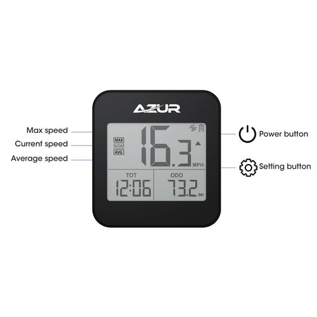 Azur GPS G1 9 Function Computer