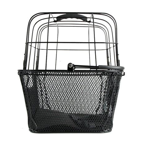 Pet Carrier Front Basket Wire Mesh with Handle (8859)