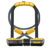 OnGuard Bulldog DT 8012C 230mm Combination U-Lock and Cable