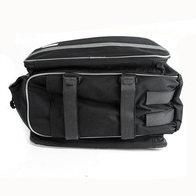 Azur Expandable Rack Top Bag 11.7L - Black